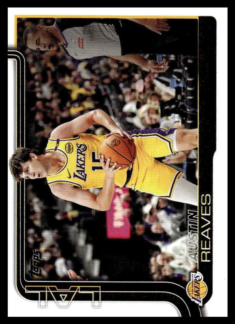 Austin Reaves 2025 Topps Basketball card