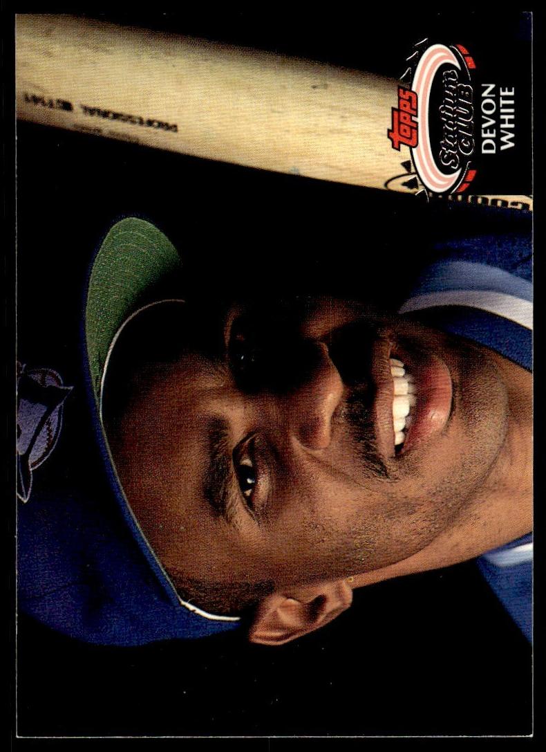 1992 Topps Stadium Club Devon White #41 card