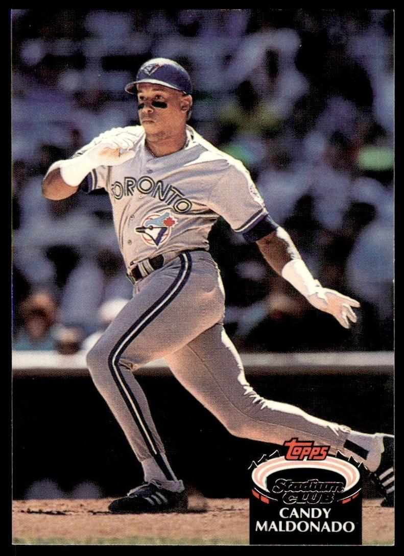 Candy Maldonado 1992 Topps Stadium Club Baseball