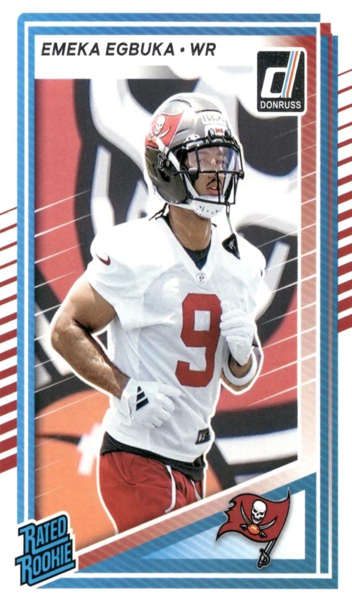 Emeka Egbuka 2025 Donruss Football card