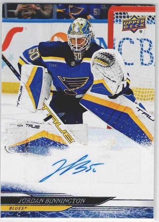 2024 Upper Deck Jordan Binnington #163 card