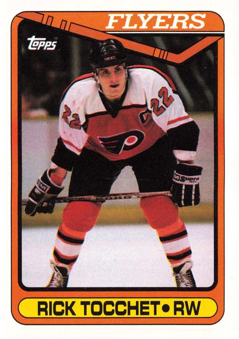 1990 Topps Rick Tocchet #26 card