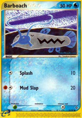 Barboach 2003 Pokemon EX Dragon