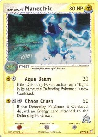 2004 Manectric [Reverse Foil] #29