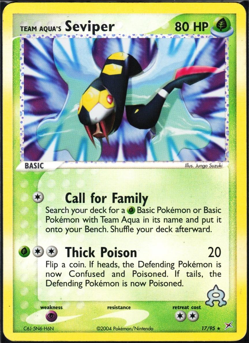 2004 Seviper [Reverse Foil] #17