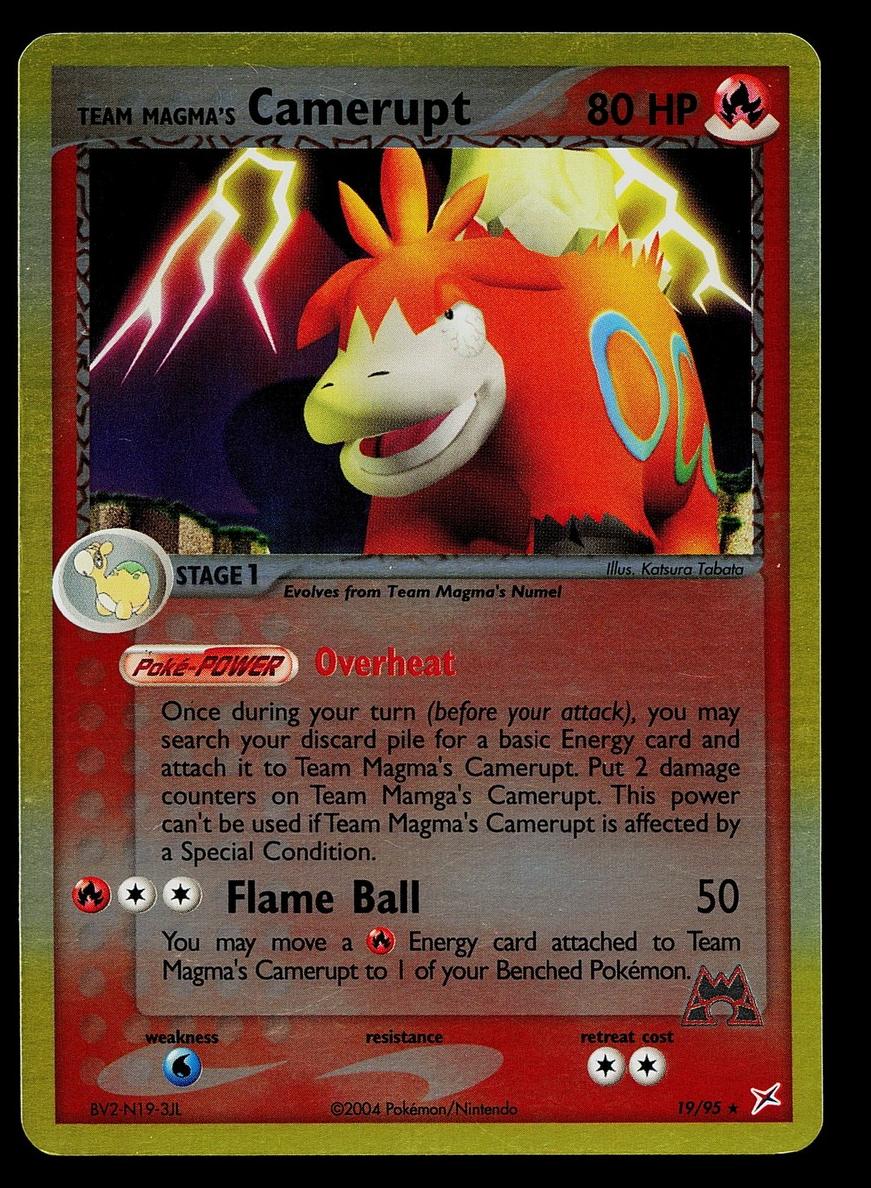 2004 Camerupt [Reverse Foil] #19