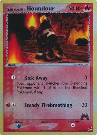 2004 Houndour [Reverse Foil] #63