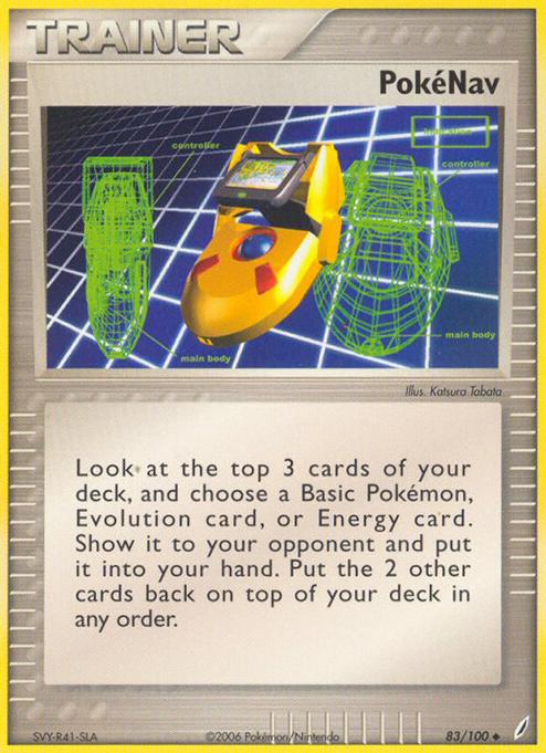 PokeNav 2006 Pokemon EX Crystal Guardians