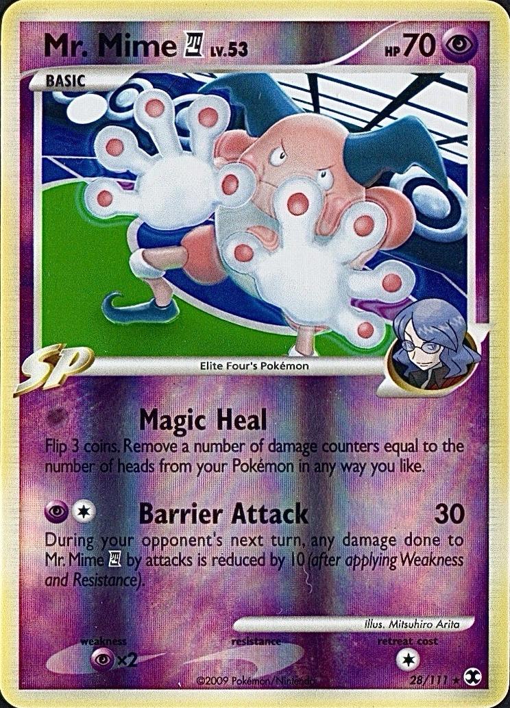 2009 Mr. Mime [Reverse Holo] #28