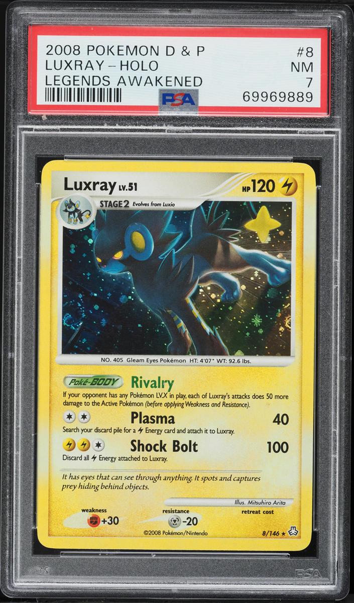 Luxray 2008 Pokemon Diamond & Pearl Legends Awakened