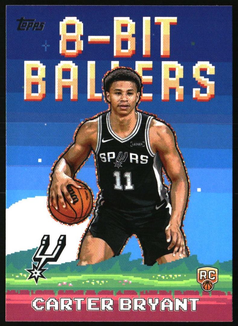 2025 Topps 8-Bit Ballers Carter Bryant #8B-40 card