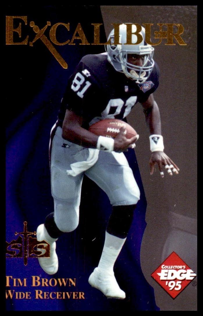 1995 Tim Brown [Gold Shield Gold Prism] #22