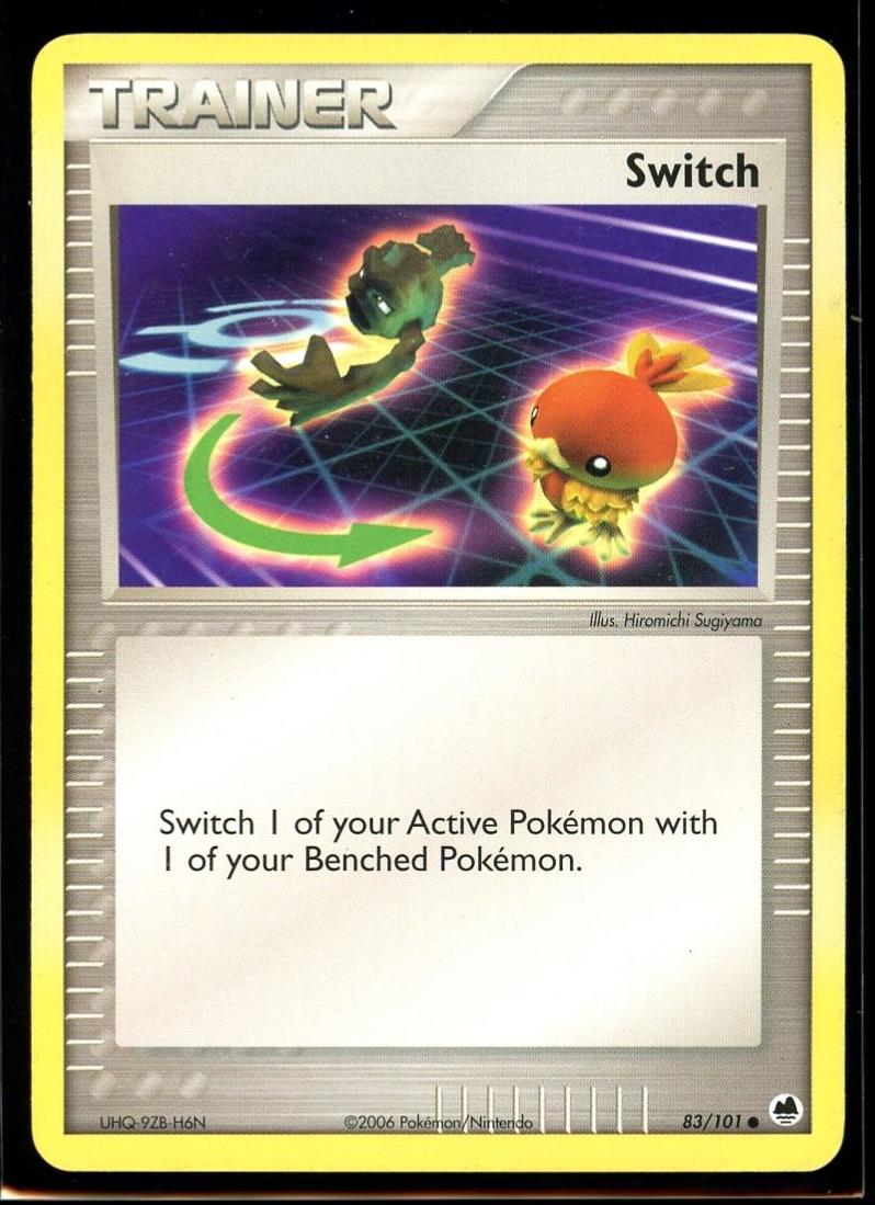 Switch 2006 Pokemon EX Dragon Frontiers