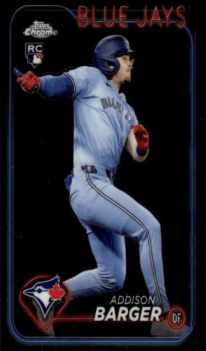 Addison Barger 2024 Chrome Update card