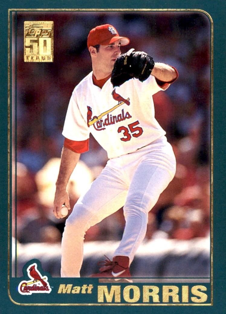 2001 Topps Matt Morris #482 card