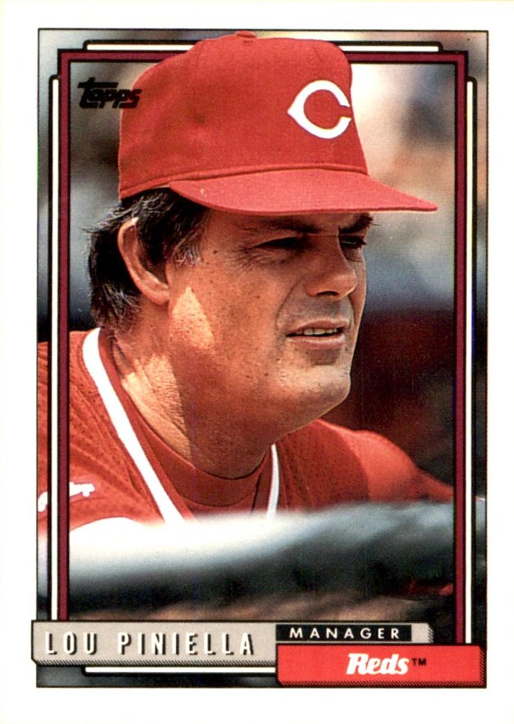 1992 Lou Piniella #321