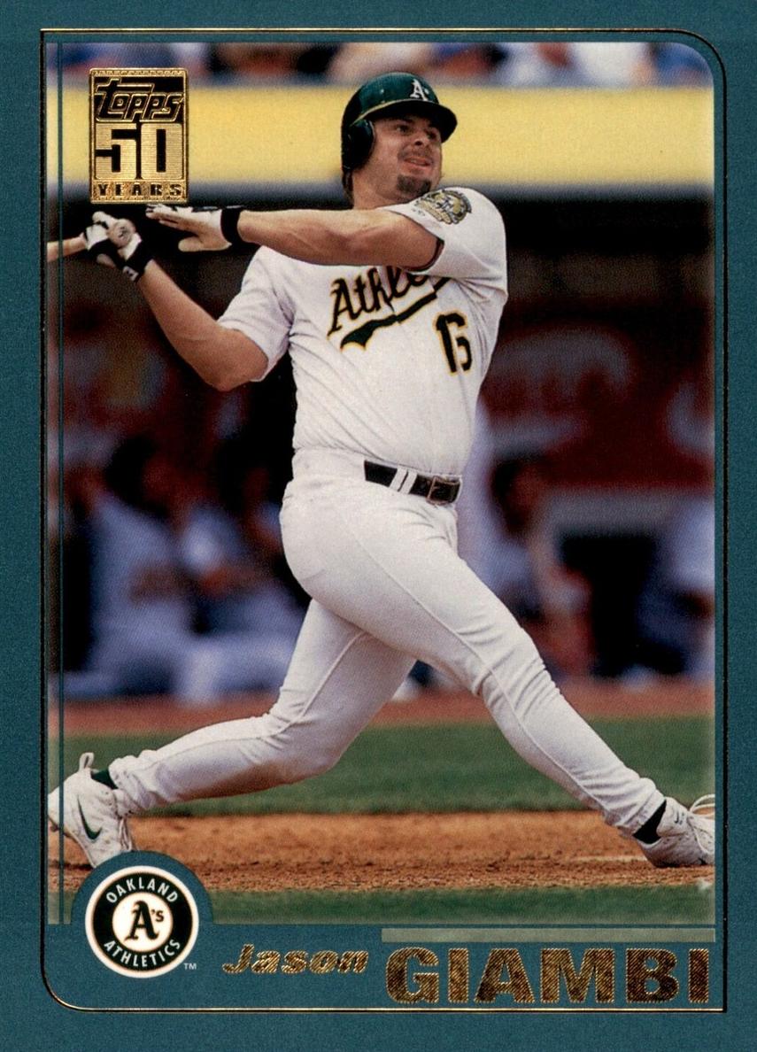 2001 Jason Giambi #210