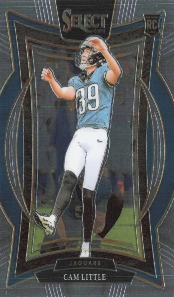 2024 Panini Select Cam Little [Black Red Prizm Shock] #49 card