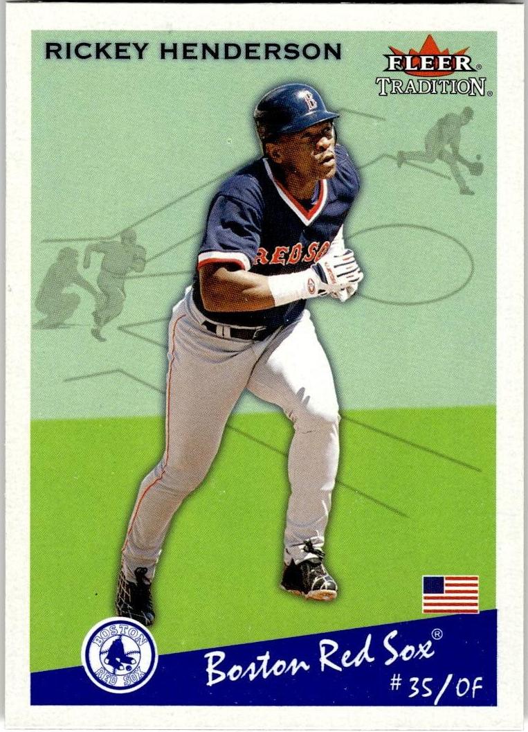 2002 Rickey Henderson #U105