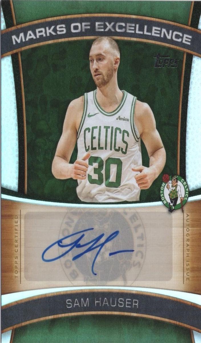 Sam Hauser 2025 Topps Basketball card