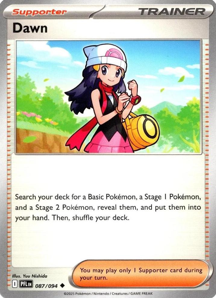 Dawn 2025 Pokemon Mega Evolution Phantasmal Flames