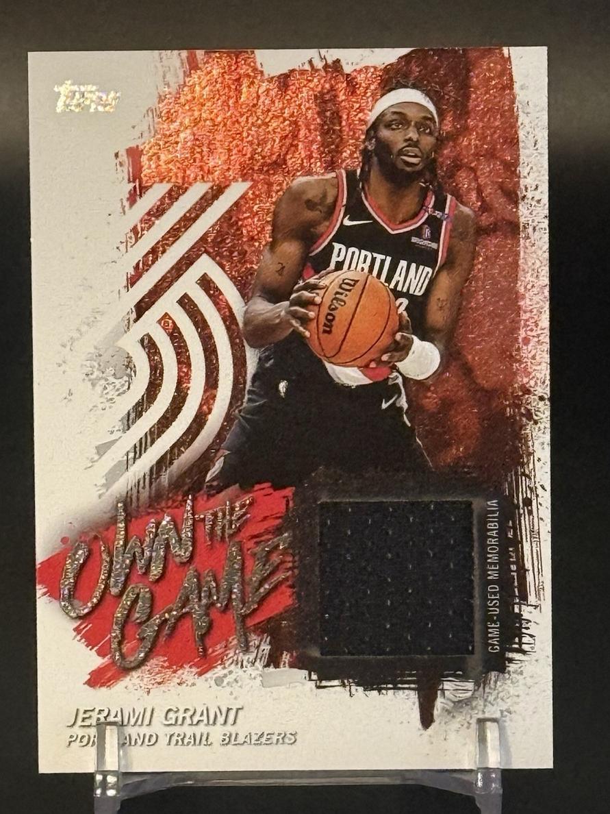 Jerami Grant 2025 Topps Basketball card