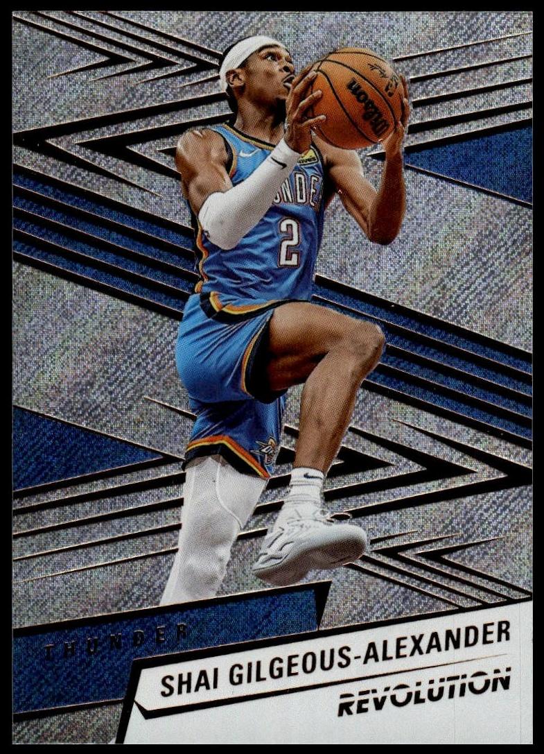 Shai Gilgeous-Alexander 2024 Revolution Basketball card