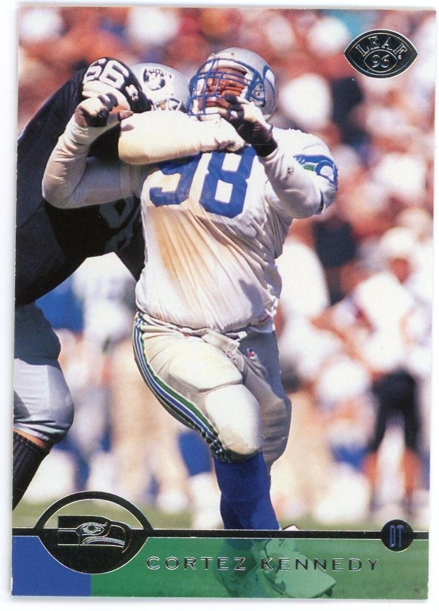 1996 Leaf Cortez Kennedy #63 card