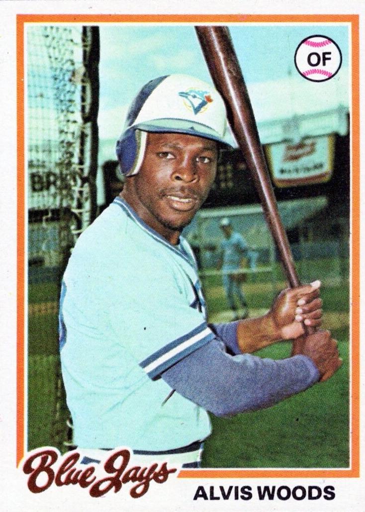 1978 Topps Alvis Woods #121 card