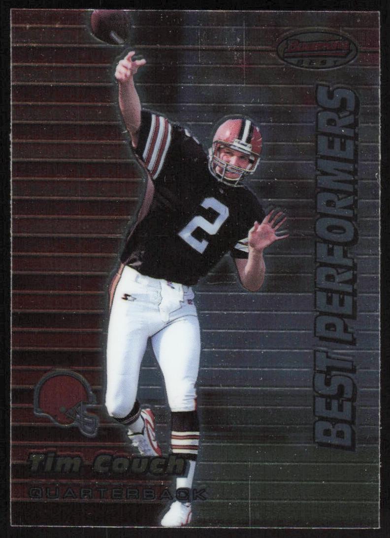 1999 Bowman's Best Tim Couch #100 card