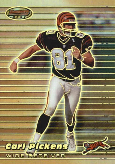 1999 Bowman's Best Carl Pickens #65 card