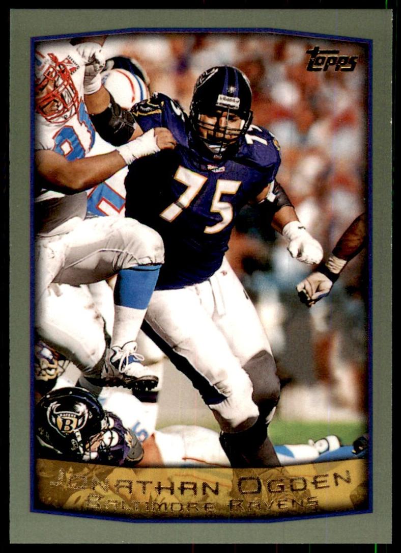 1999 Topps Jonathan Ogden #19 card