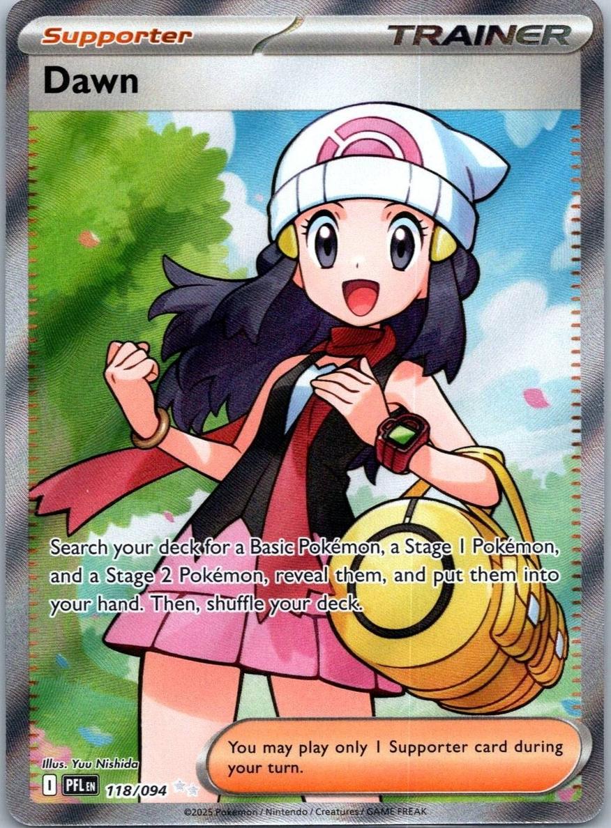 Dawn 2025 Pokemon Mega Evolution Phantasmal Flames
