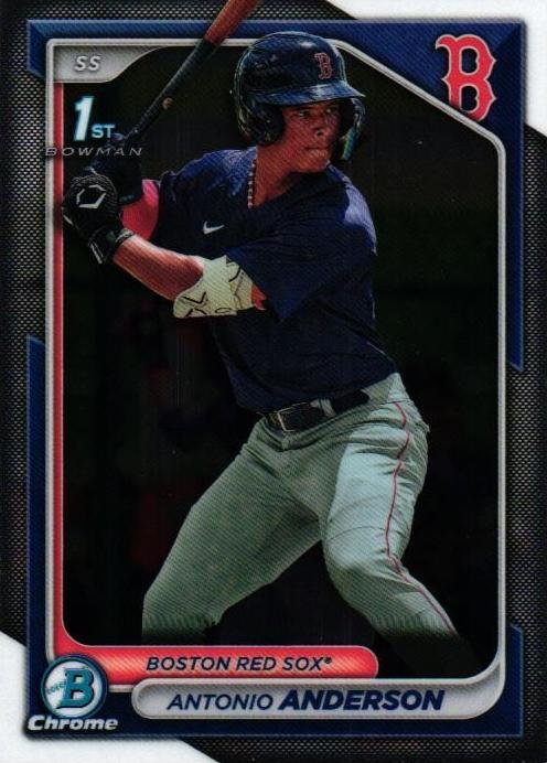 Antonio Anderson 2024 Bowman Chrome Prospects card