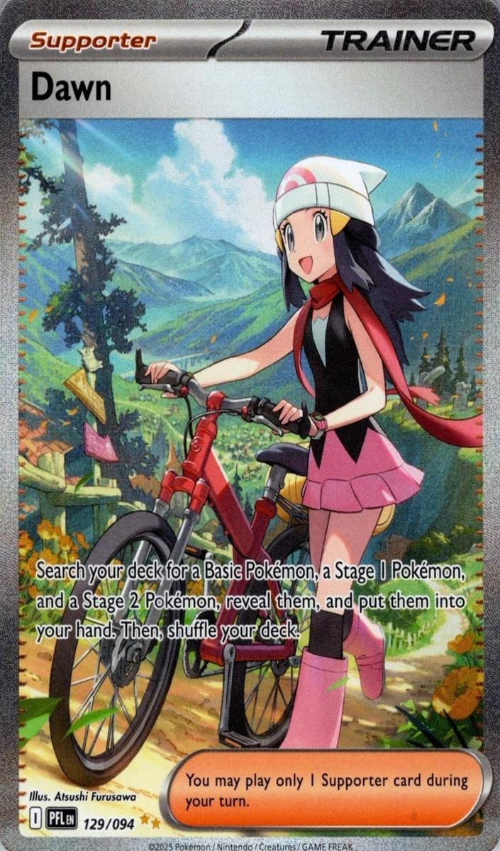 Dawn 2025 Pokemon Mega Evolution Phantasmal Flames