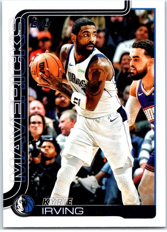 Kyrie Irving 2025 Topps Basketball card