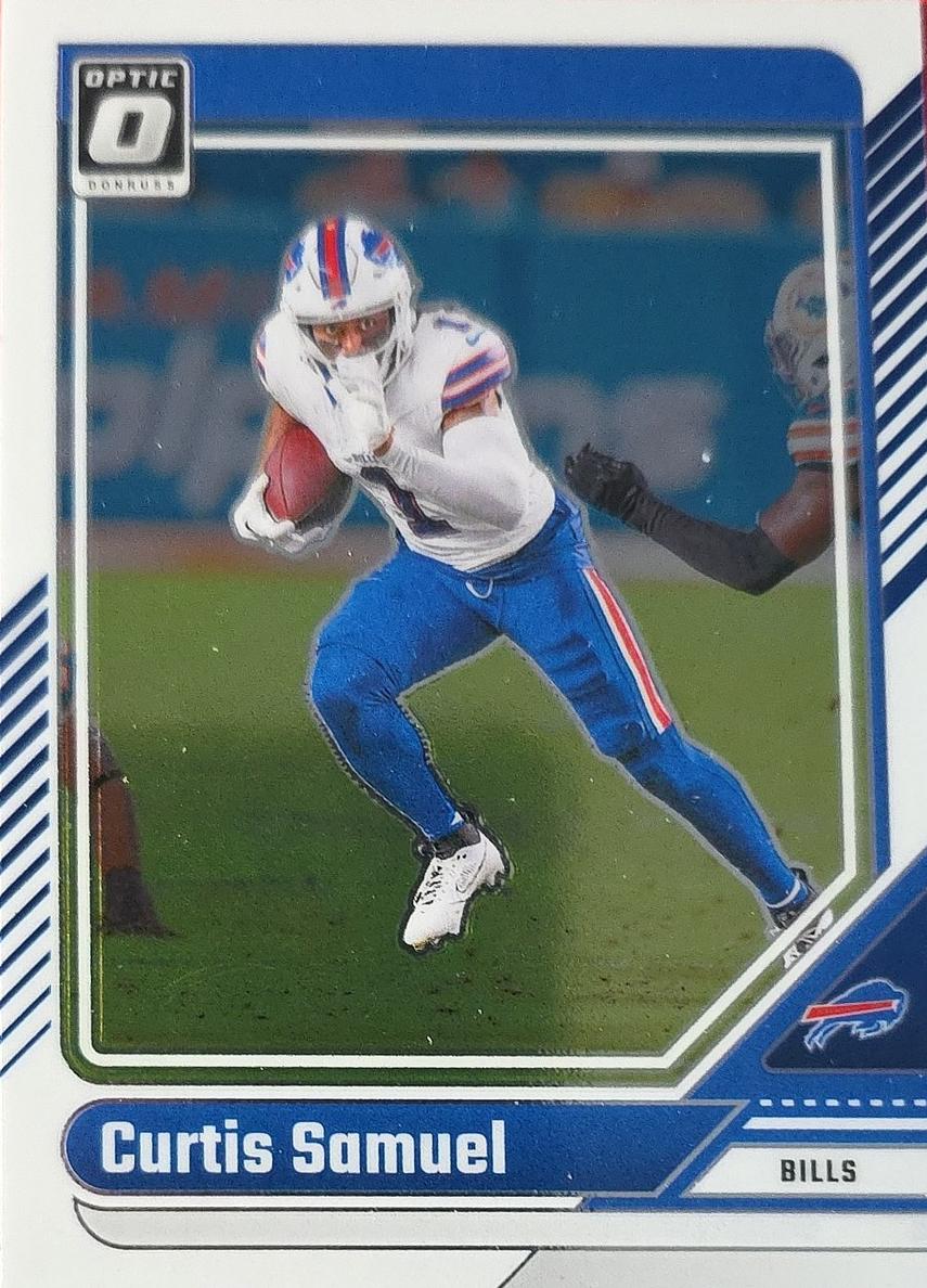 Curtis Samuel 2024 Donruss Optic Football card