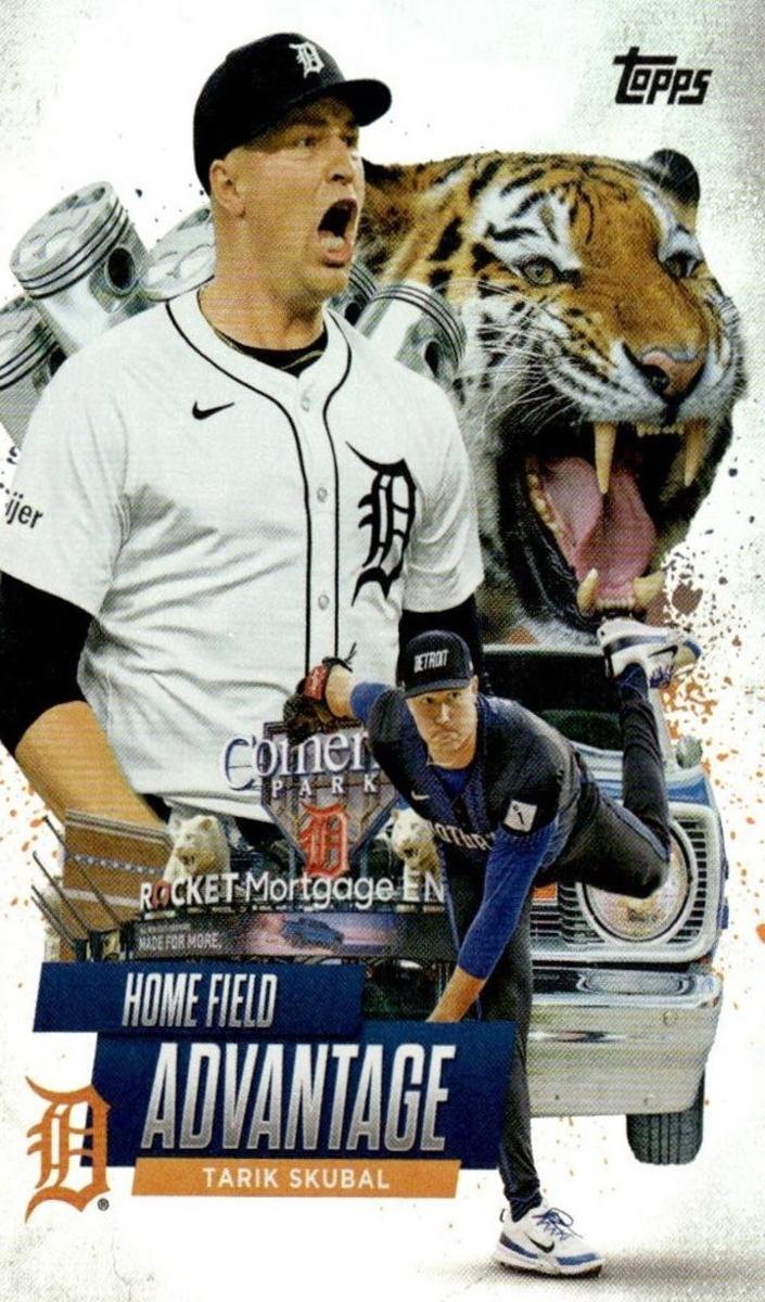 2025 Topps Chrome Update Home Field Advantage Tarik Skubal #HA-46 card