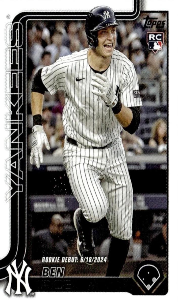 Ben Rice 2025 Topps Update Baseball card