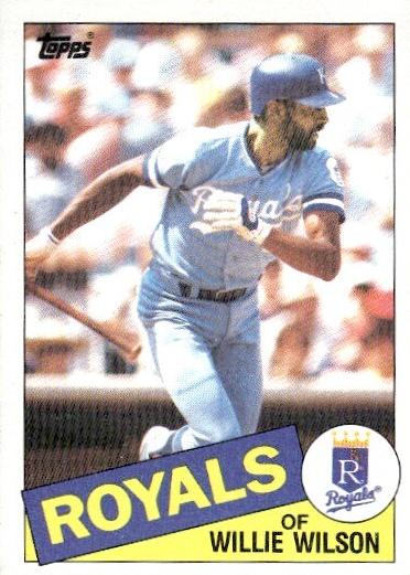1985 Willie Wilson #617