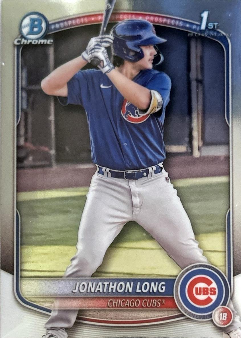 Jonathon Long 2025 Bowman Chrome Prospects card