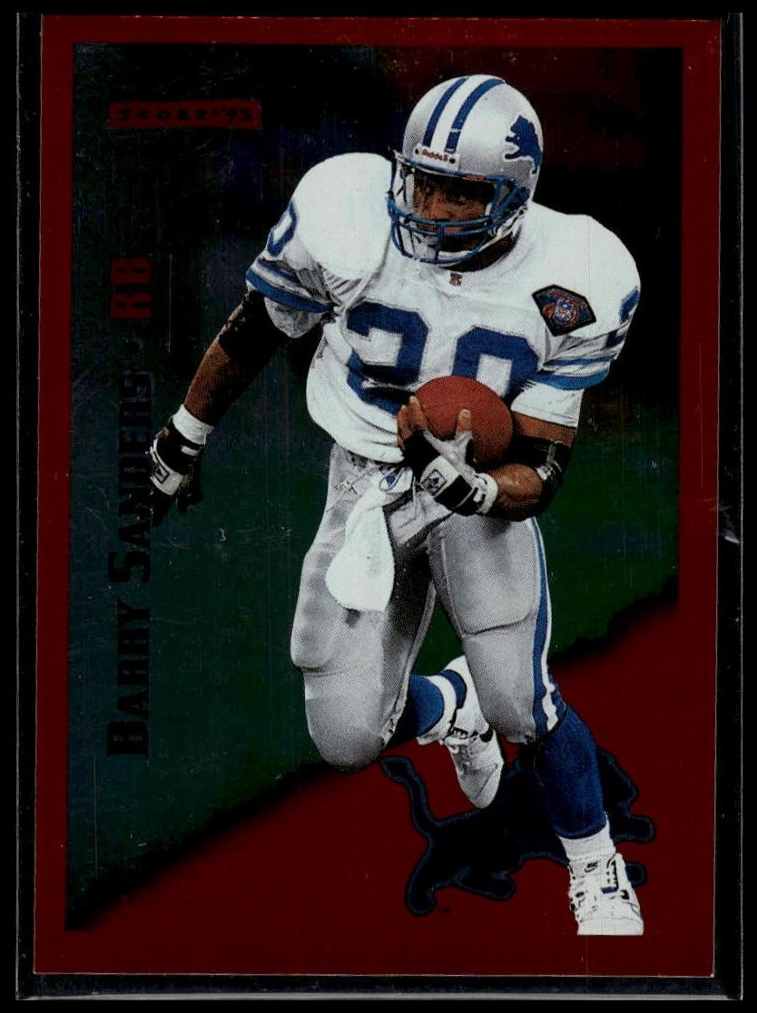 1995 Barry Sanders [Red Siege] #2
