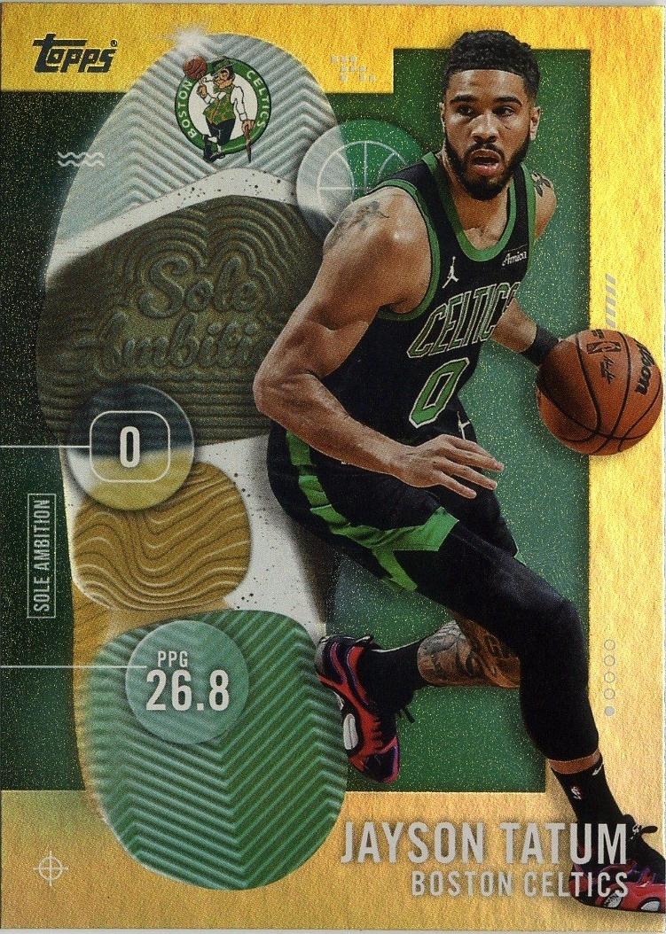 2025 Topps Sole Ambition Jayson Tatum #SA-6 card