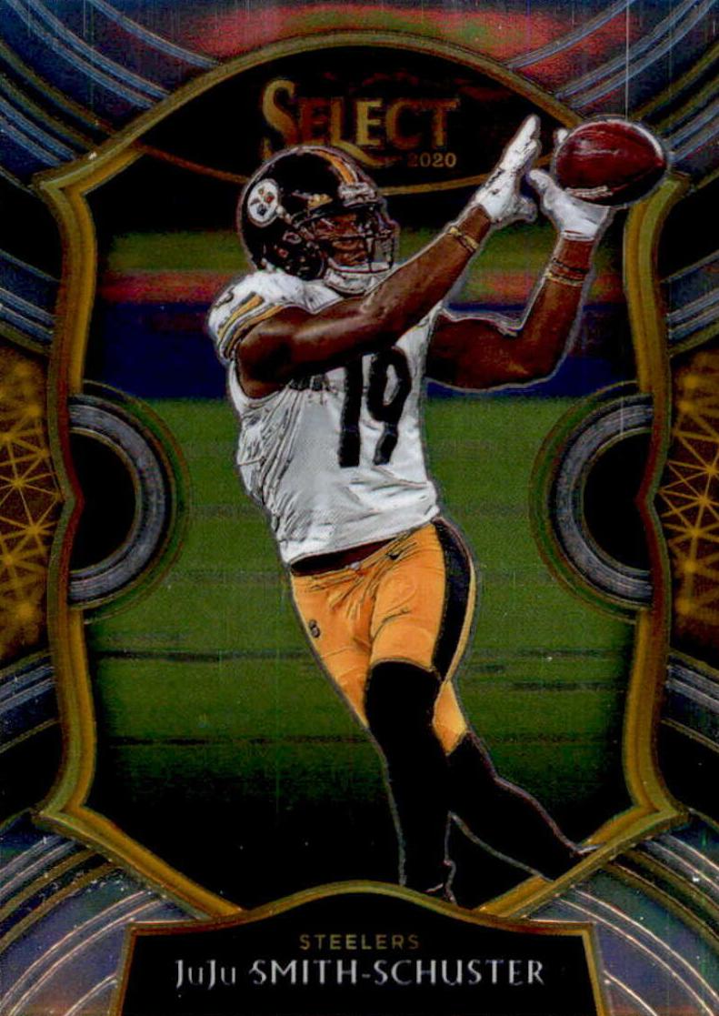 2020 Panini Select JuJu Smith-Schuster #40 card