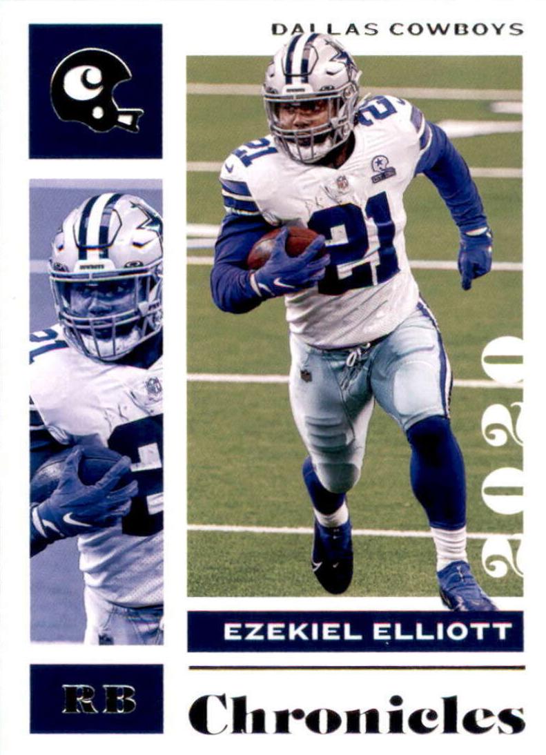 2020 Panini Chronicles Ezekiel Elliott #27 card