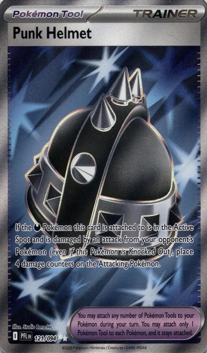 Punk Helmet 2025 Pokemon Mega Evolution Phantasmal Flames