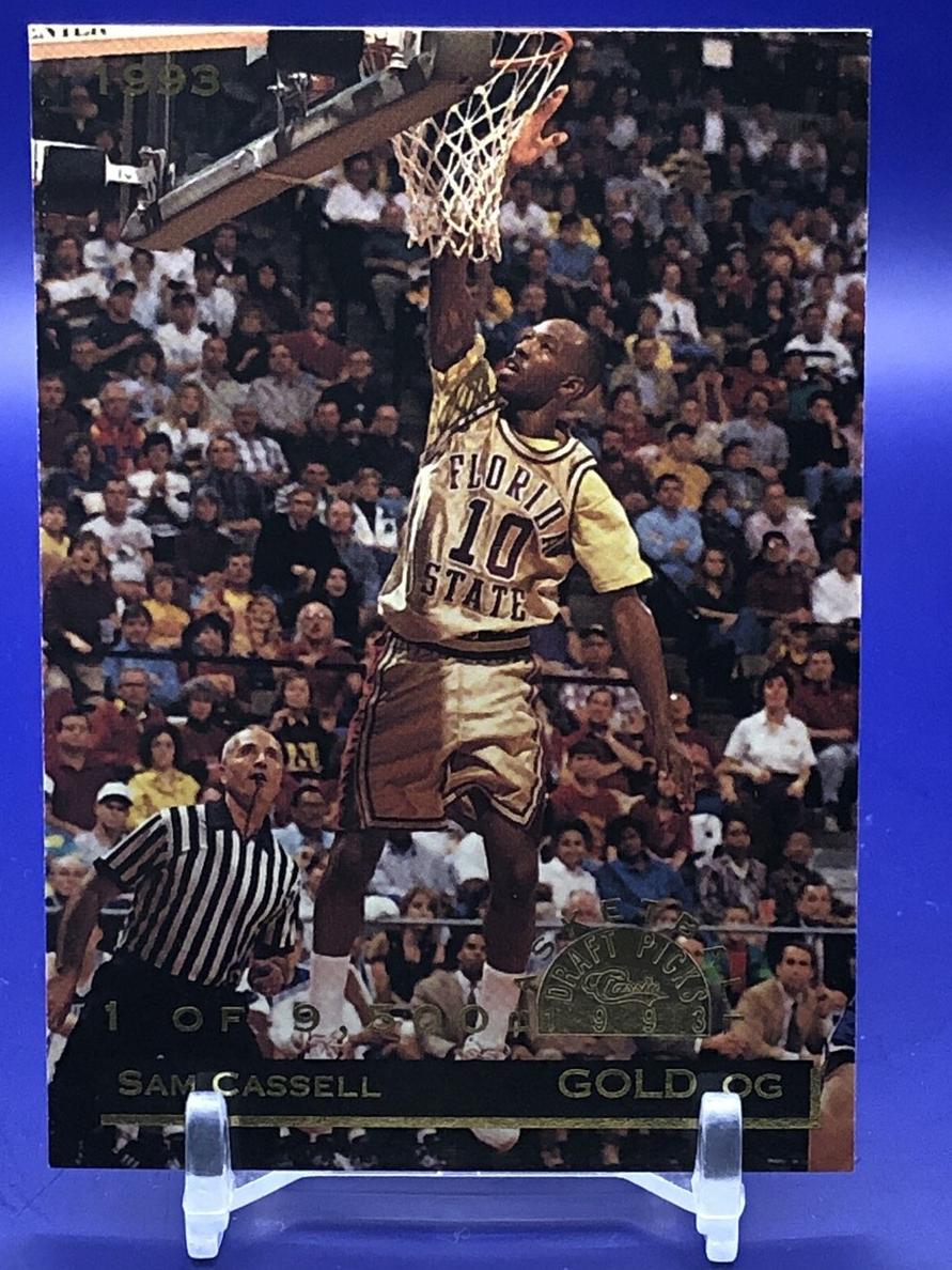 1993 Classic Draft Picks Sam Cassell #20 card