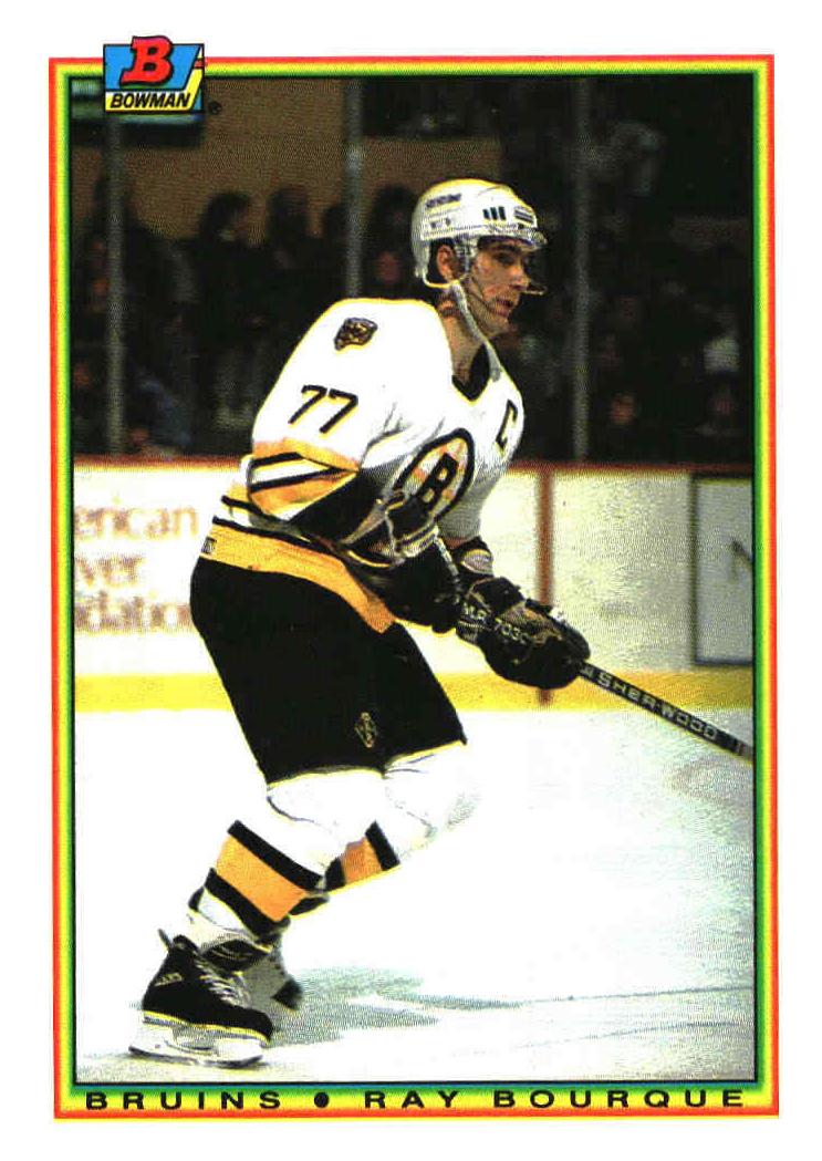1990 Bowman Ray Bourque #31 card