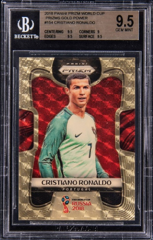 2018 Cristiano Ronaldo [Gold Power] #154
