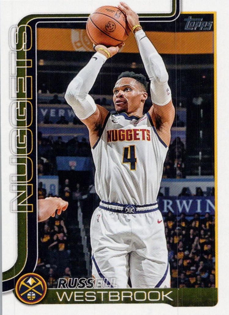 Russell Westbrook 2025 Topps Basketball card